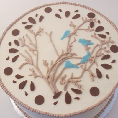 Blue Bird Cake