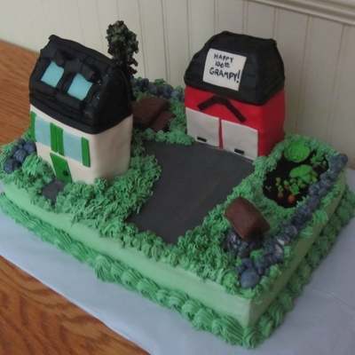 Farm Cake -100Th Birthday!