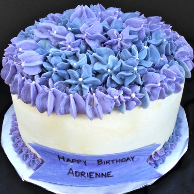 Hydrangea Cake