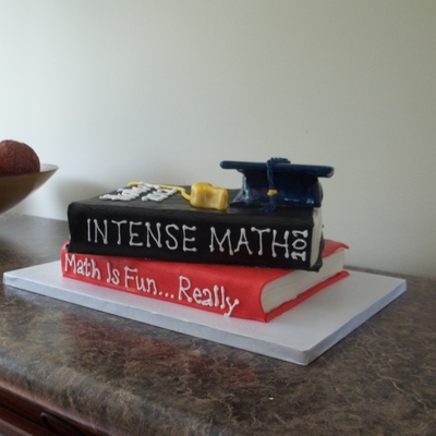 Future Math Teacher Cake