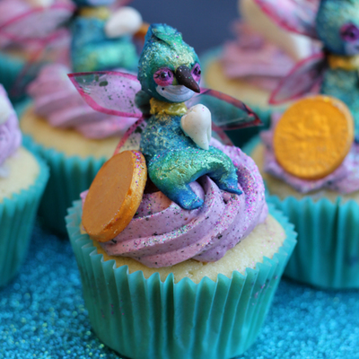 Rise Of The Guardians Cupcakes ~ Baby Tooth Fairy
