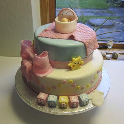 My First Cake For Baptism