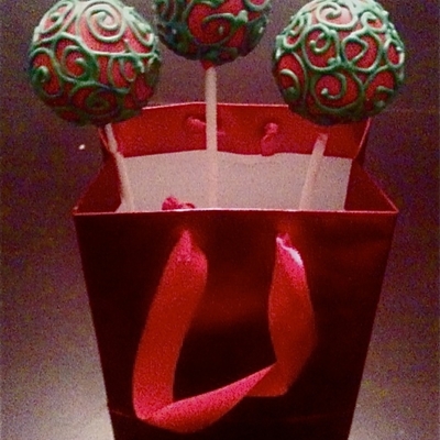 Christmas Cake Pops
