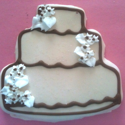 Wedding Cake Favor Cookie