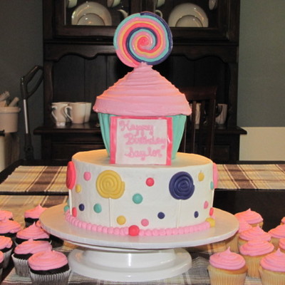 Cupcake Candy Cake