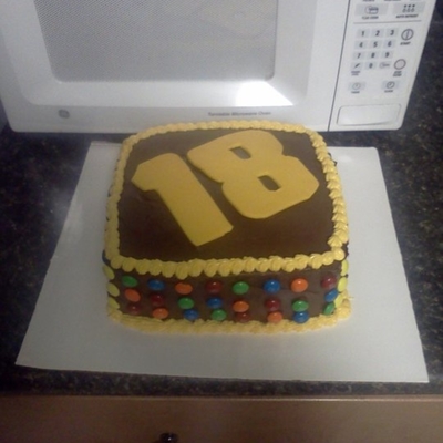 Kyle Busch Birthday Cake