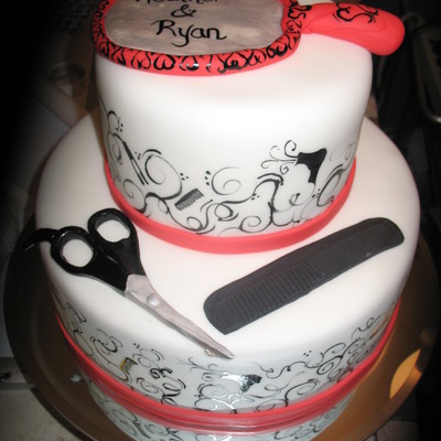 Hair Stylist Cake