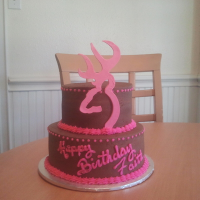 Browning Birthday Cake