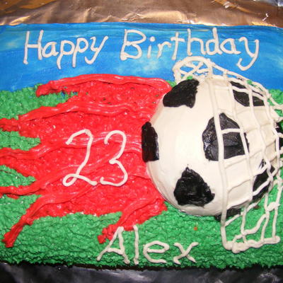 Soccer Birthday Cake