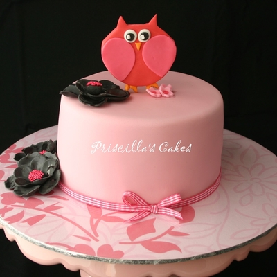 Owl Cake