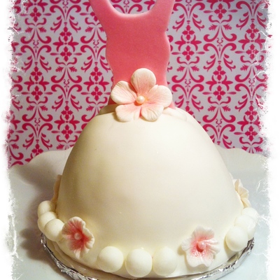 Pink Flower Mini Dress