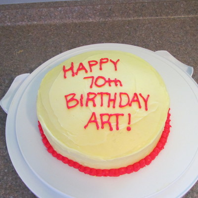 Vanilla & Lemon Birthday Cake