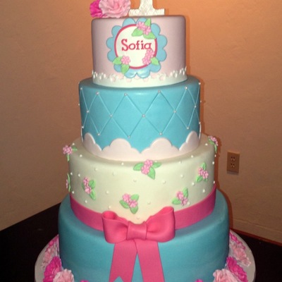 Huuuuuge 1St Birthday Cake!