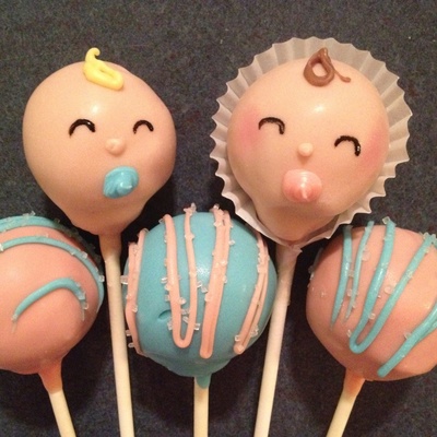 Baby Shower Cake Pops