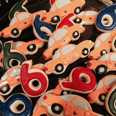 Race Car Cookies