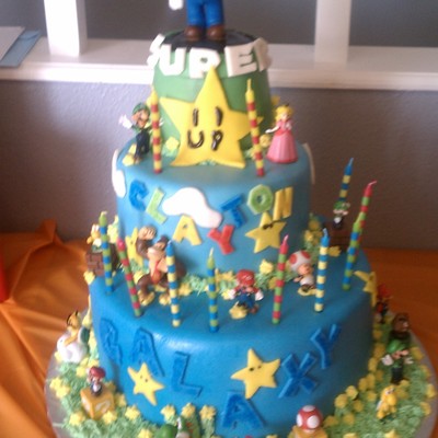 Mario Cake