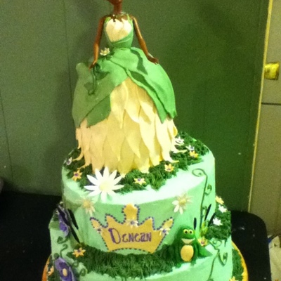 Princess And The Frog Cake