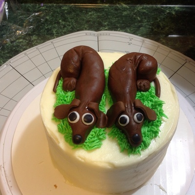 First Attempt At Sculpting With Fondant Thanks To Alerys Help