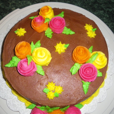 Wilton Course 1 Graduation Cake