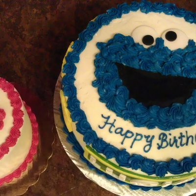 Cookie Monster And Elmo