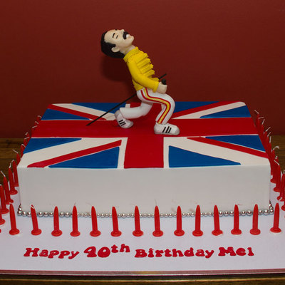 Freddie Mercury And The Union Jack