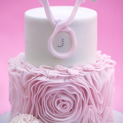 Ruffle Ruffle Mini Cake