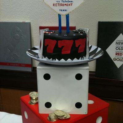 A Mini Version Of The Vegas Cake