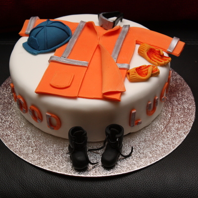 Ppe Construction Worker Cake