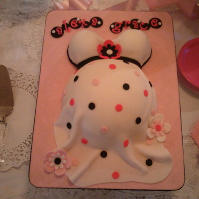 Yet Another Baby Belly Cake!