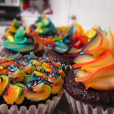Rainbow's Of Cupcakes