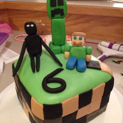 Minecraft Cake