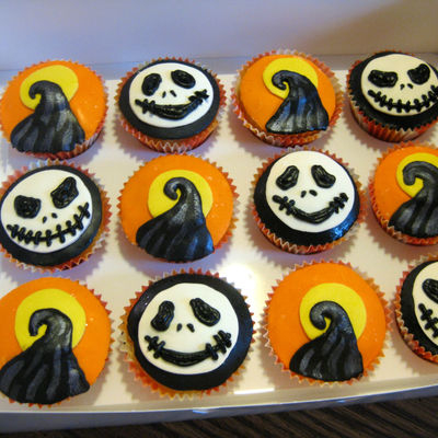 Nightmare Before Christmas Cupcakes