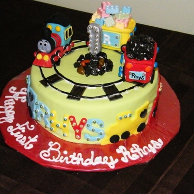 Thomas The Tank Engine Cake