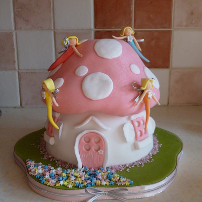 Fairy Birthday Cake