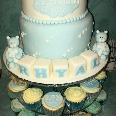 For A Very Cute Little Boys Christening X
