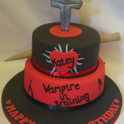 Vampire Theme Cake