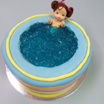 Inflatable Pool Cake