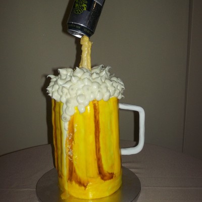 Frothy Beer Mug
