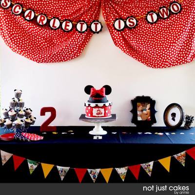 Minnie Mouse Themed Birthday