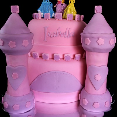 Princess Castle Cake