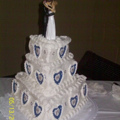 Triangle Wedding Cake