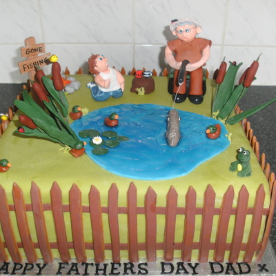 Fathers Day Cake