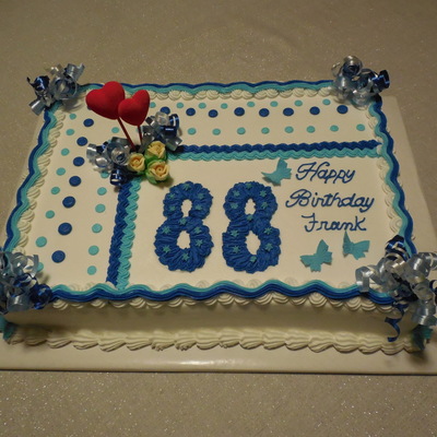 frosting sheet cake decorating