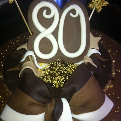 80Th Birthday Cake