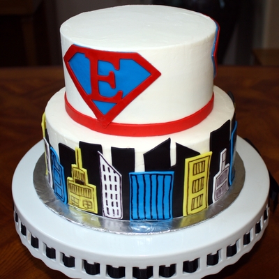 Clasic Super Hero Cake