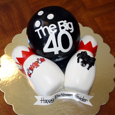 Bowling Cake