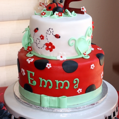 Lady Bug Cake