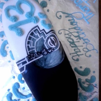 Custom Wake Board Cake