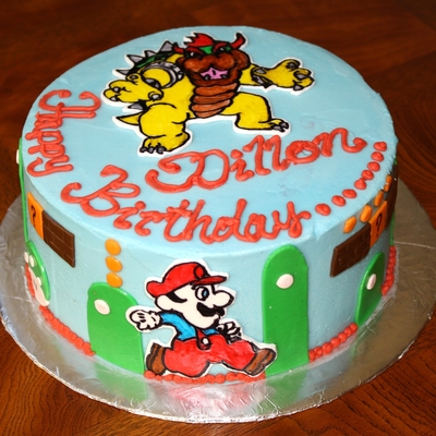 Mario Cake