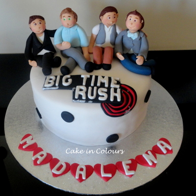 Big Time Rush Cake